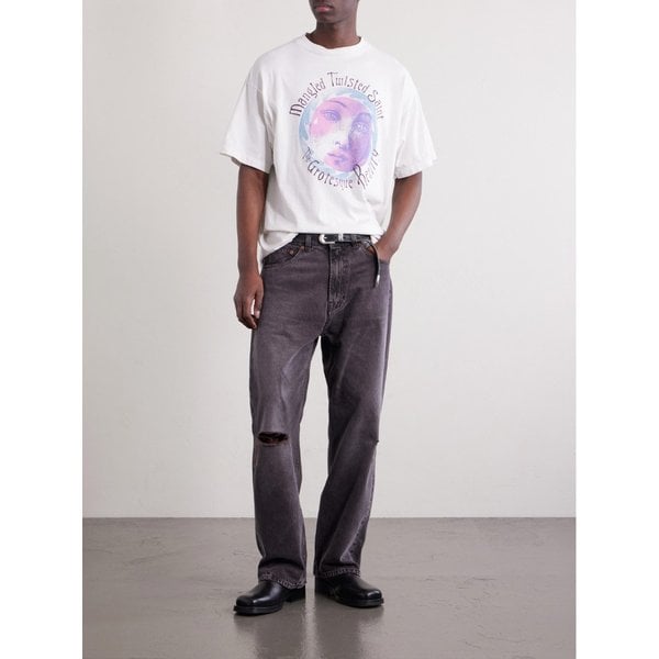 션 워더스푼 프린트 코튼 저지 티셔츠 46376663162962412