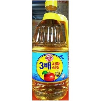  식재료 3배 사과식초(오뚜기 1.8L)