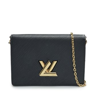 LOUIS VUITTON [중고명품]  블랙 에삐 트위스트 WOC 금장 체인 크로스백