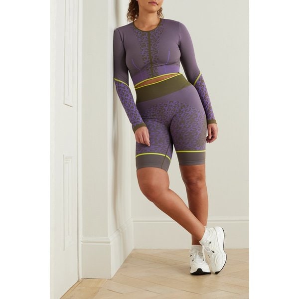 바이스텔라매카트니 트루스트렝스 오픈백 스트레치 탑 1647597320225985