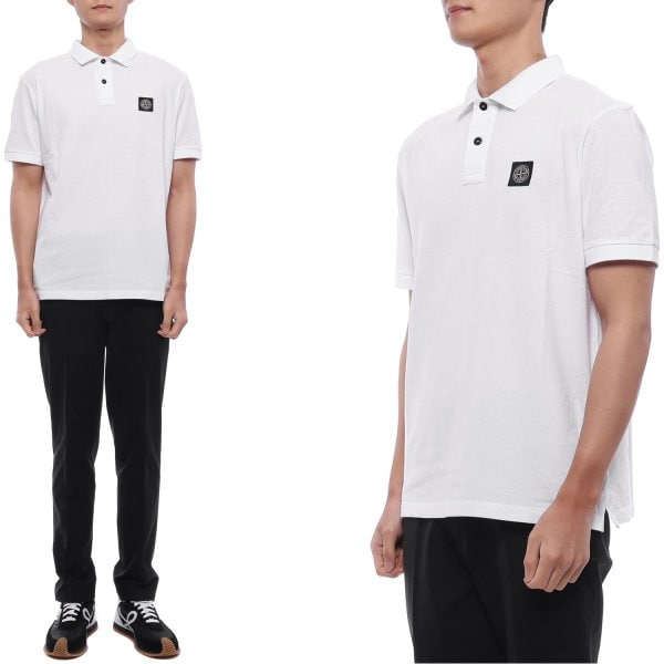 [부산점] 26SS 남성 로고 패치 폴로 반팔티셔츠 (L1S152200008 S0017 V1001 26S)