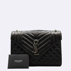 고이비토 중고명품 생로랑 그랑 드 뿌드르 퀼팅 가죽 ENVELOPE 미디엄 백  K4559YSL