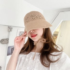 / SS 썸머 지사 보넷 리본 끈 햇