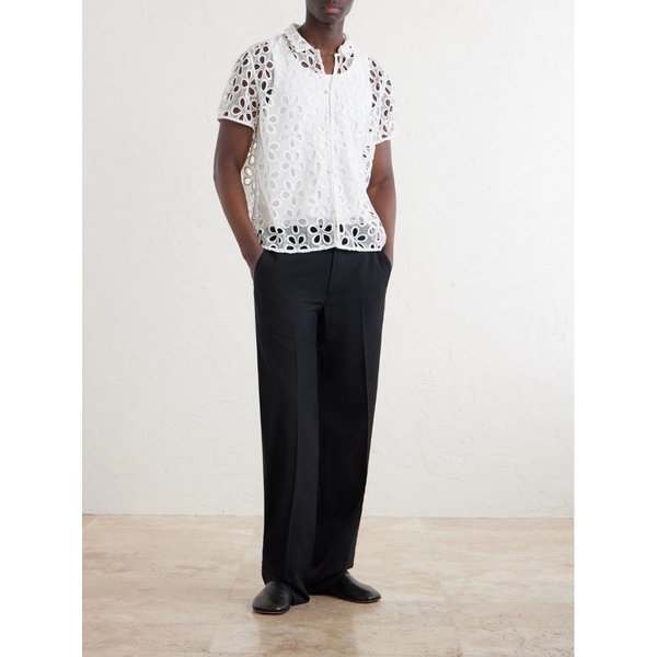 보디 프림로즈 코튼 레이스 셔츠 46376663163095273