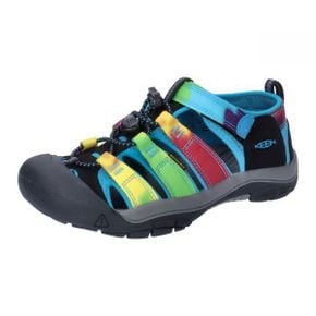 킨 Keen 키즈 샌달 샌들 뉴포트 H2 레인보우 Tie Dye 8538209