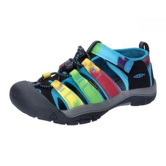  킨 Keen 키즈 샌달 샌들 뉴포트 H2 레인보우 Tie Dye 8538209