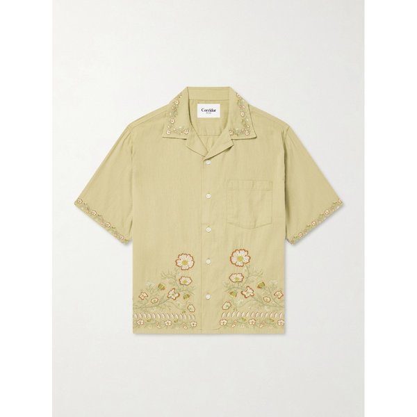 코리더 어거스타 자수 코튼 셔츠 46376663163008647
