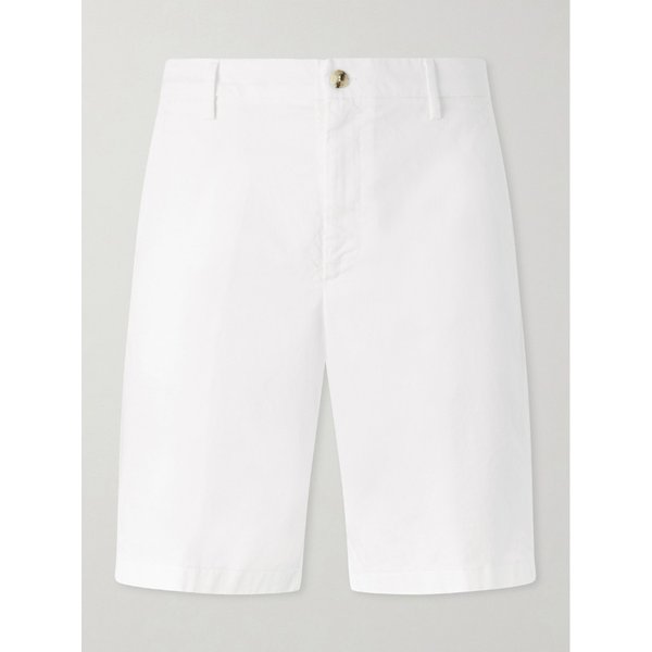 스트레이트 레그 스트레치 코튼 블렌드 개버딘 쇼츠 46376663163067508