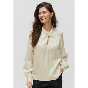 4515649 STOCKH LM Timea cross neck - Blouse moonbeam