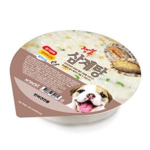 제이큐 강아지 전복 삼계탕 영양 습식 사료 화식 120g 1P X ( 2매입 )
