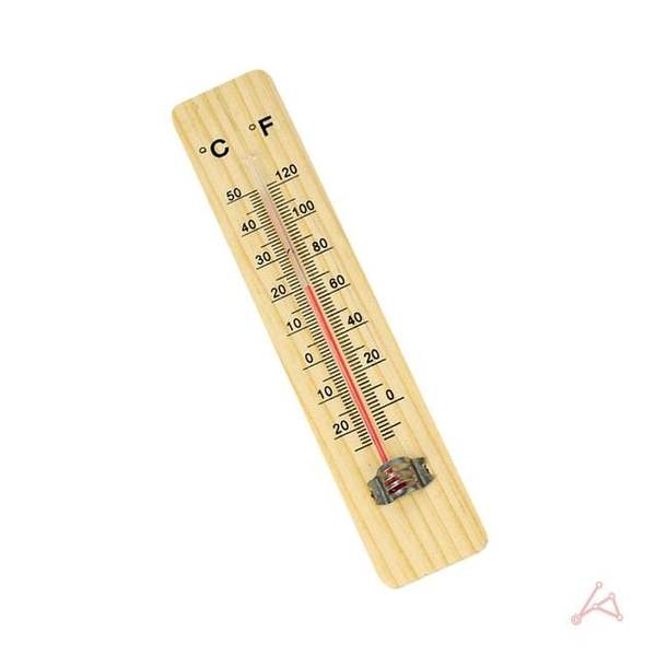 확대된 대표 CH 원목 온도계 (화씨/섭씨)