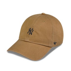 47브랜드 뉴욕 양키스 NY 스몰 로고 MLB 엠엘비 볼캡 야구 모자 카멜 B-BSRNR17GWS-QL
