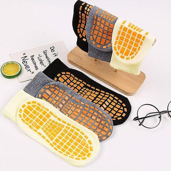 확대된 대표 고품질 필라테스 요가 양말 논슬립 양말 미끄럼 방지(1)