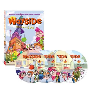 [DVD] Wayside School 웨이사이드 스쿨 DVD 2집 4종세트