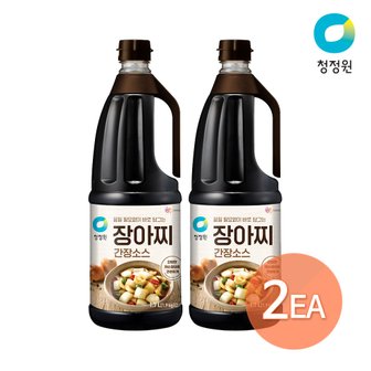 청정원 장아찌 간장소스 1.7L x 2개