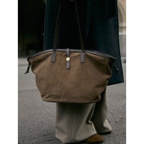 Sac Benoit Suede KhakiBrown