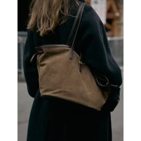 Sac Benoit Suede KhakiBrown