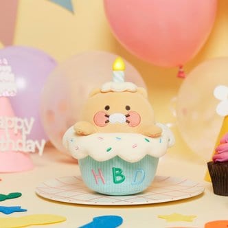 카카오프렌즈 [단독] 반짝초 컵케익 HBD 멜로디 인형_춘식이