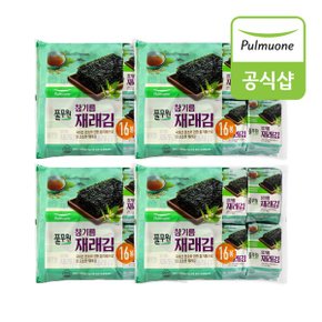 참기름 도시락 재래김 4g x 16봉 4묶음_P368442799