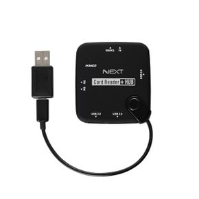 (이지넷) USB2.0 3포트 OTG USB허브카드리더기 콤보 NEXT-495UCG