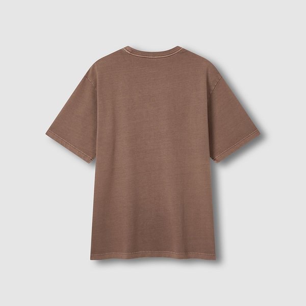 남 워싱 오버핏 반팔 티셔츠 J116201060071