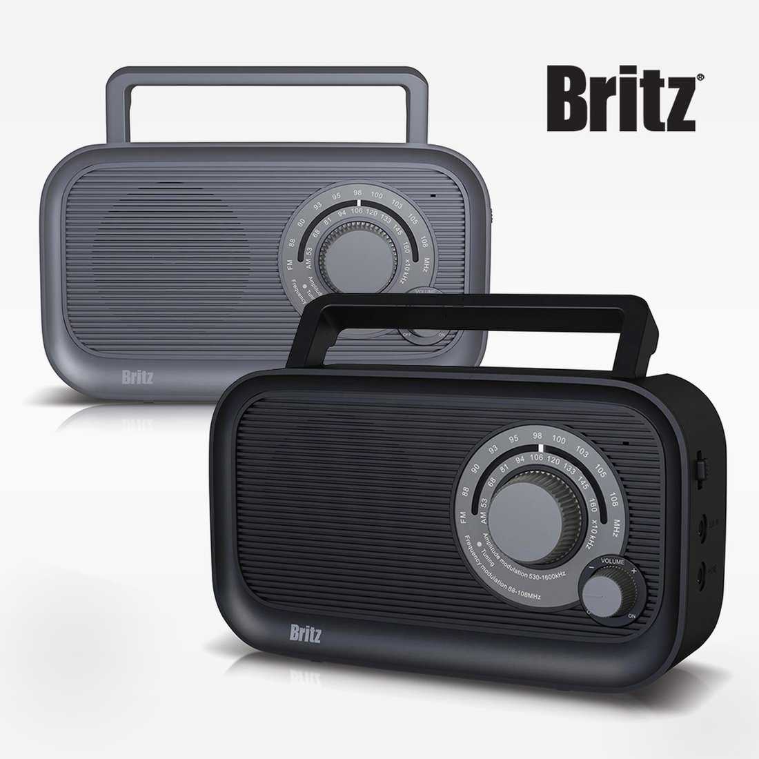 브리츠 BZ-R410 휴대용 AM FM 라디오 AC전원 AUX단자 효도 미니 소형 라디오 BZR410, 믿고 사는 즐거움 SSG.COM