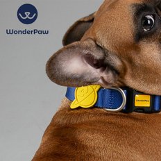 Wonderpaw WonderCollar 애견목걸이 목줄 중형견 (W251D7B)