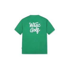 왁[WAAC]골프 (WMTCM23212GRX) 공용 시즌와키 반팔 라운드 티셔츠