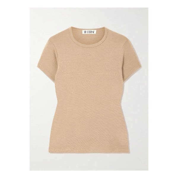 에턴 스트레치 모달 저지 티셔츠 토프 46376663162937265