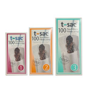 다질리언 티색 T-SAC 모음 100매 차거름망 공티백 필터