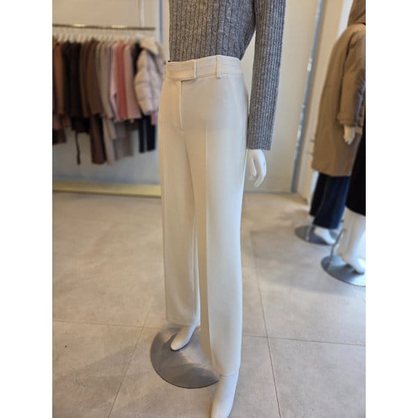 [여주점] [더 아이잗] 여성 와이드핏 스판 슬랙스 팬츠(IRAA0SL171)