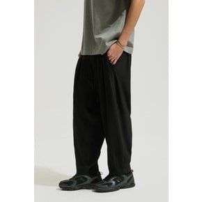 [여주점] [이로] 남성 Nocturne 플리츠 캐롯핏 팬츠 IQPAS25705BKX