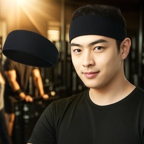 슬림 스포츠 헤드 헤어 밴드 운동 러닝 땀 흡수 쿨 머리 띠