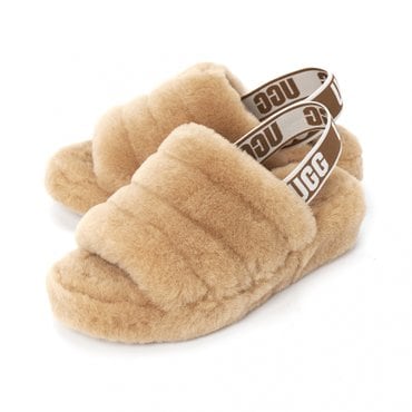 UGG 어그 플러프 예 슬라이드 1095119 CHE 여자 샌들/슬리퍼