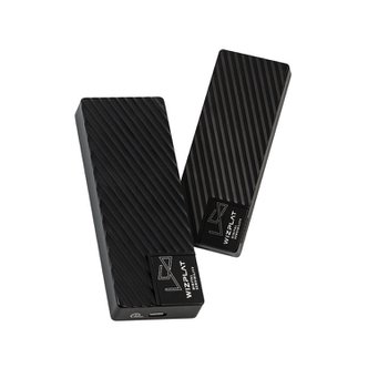 위즈플랫 U40GT 2TB 썬더볼트 3/4 USB4 USB3.2 USB-C NVMe 외장SSD 외장하드 방열 냉각팬 알루미늄