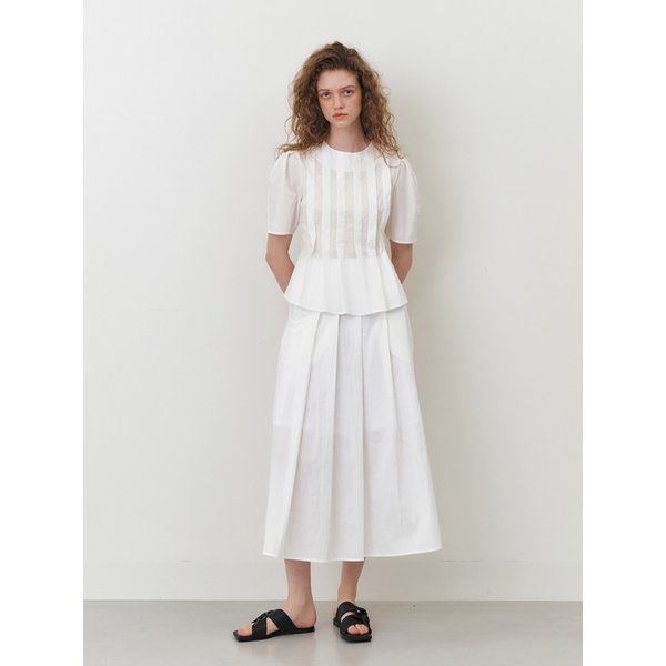 RTR FLAPPED STITCH SKIRT _2COLORS