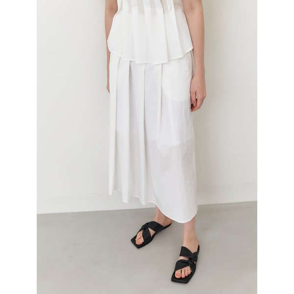 RTR FLAPPED STITCH SKIRT _2COLORS