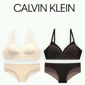 Calvin Klein Underwear 캘빈클라인 INVISIBLE 레이스 트라이앵글 브라렛세트 QF6931 아이보리