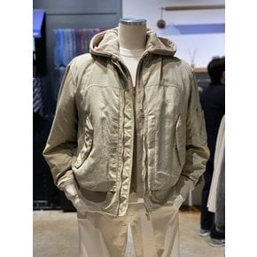 [시흥점] S/S 베이지 나일론 후드 항공점퍼 (RPEMBU02A)