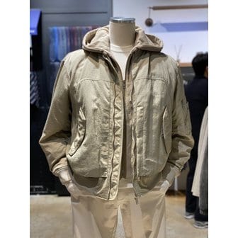 레노마 [시흥점] S/S 베이지 나일론 후드 항공점퍼 (RPEMBU02A)