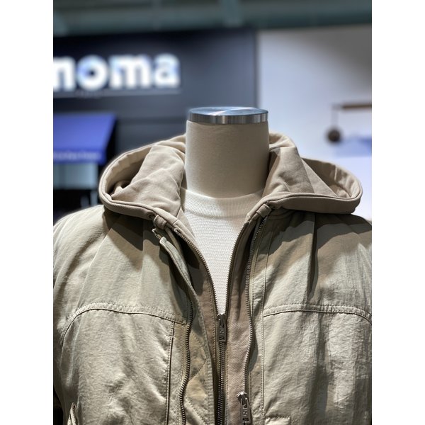 [시흥점] S/S 베이지 나일론 후드 항공점퍼 (RPEMBU02A)