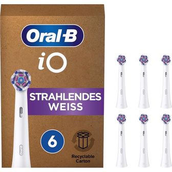  독일 오랄비 구강세정기 1826257 Oral-B iO Radiant White Toothbrush Heads for Electric Tooth