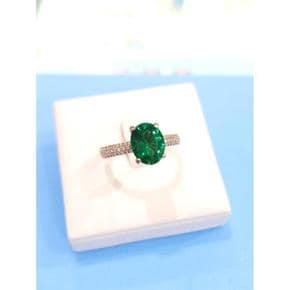 로뎀 세이브존05 Eleganc Best 14KGP 에메랄드반지1 RRDB24020022 (S28415436)