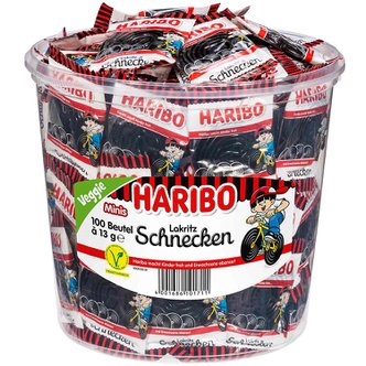  하리보 HARIBO 대용량 젤리 감초맛 개별포장 100개