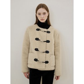 Duffle Fur Mustang Jacket [Ivory]