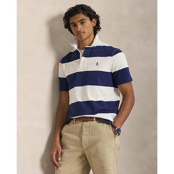 남성 클래식핏 숏 슬리브 럭비 셔츠(MNPOKNI1N823859400)