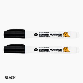 보드마카 문구용품 카카오프렌즈 2P 1세트 블랙 X ( 4매입 )
