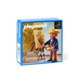 일본 플레이모빌 자동차 PLAYMOBIL Van Gogh and Sunflowers Playmobil 1709446