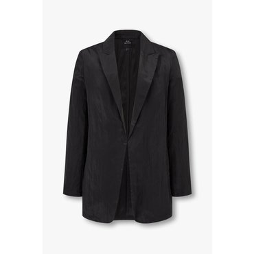 ARMANI EXCHANGE 여성 레이온 블렌드 오픈 자켓(A425110514)블랙