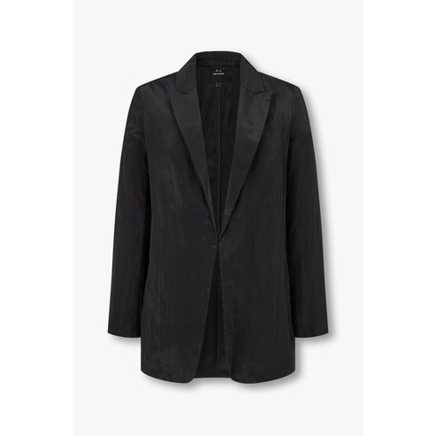 ARMANI EXCHANGE 여성 레이온 블렌드 오픈 자켓(A425110514)블랙